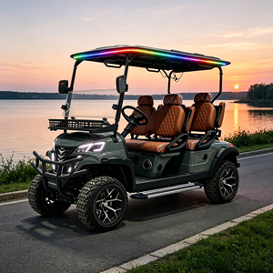 <span class=keywords><strong>Voiture</strong></span> de golf électrique 4 places personnalisée en usine, 72V Lithium, Buggy puissant, Châssis en aluminium durable, Véhicule tout-terrain surélevé - Product Image 3