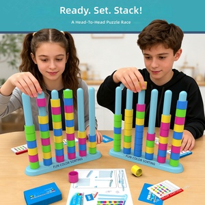 <span class=keywords><strong>Juego</strong></span> <span class=keywords><strong>de</strong></span> <span class=keywords><strong>Mesa</strong></span> <span class=keywords><strong>de</strong></span> Plástico, Divertido Juguete <span class=keywords><strong>de</strong></span> Apilamiento <span class=keywords><strong>de</strong></span> Colores para Fiestas, Entrenamiento Cerebral, Edades 14+, Disponible al por Mayor - Product Image 1
