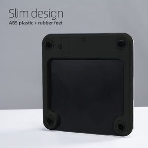 사용자 정의 BMI 칼로리 블랙 유리 스마트 APP 전자 디지털 무게 체지방 규모 LED 디스플레이 균형 - Product Image 4