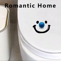Ascenseur avancé couvercle toilette conseil Lifter anneau de traction noël nez rouge visage souriant conception-pour Diwali Ramadan pas de mains sales