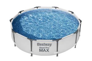 Hot Selling Bestway 56406 3.05m X 0.76m Outdoor Above Ground Metal Frame Swimming Pool PVC for Home <strong>Entertainment</strong> with Children - Product Image 5