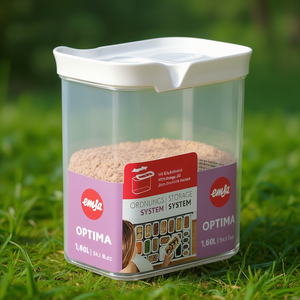Barattolo <b>plastica</b> (1,6Lt) OPTIMA DRY STORAGE Bianco N1142100 - Product Image 3