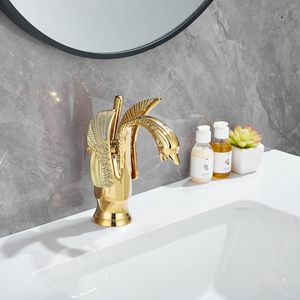 Grifo de lavabo de latón antiguo europeo <span class=keywords><strong>grifos</strong></span> mezcladores de agua fría caliente con grifo de lavabo de diseño Animal - Product Image 6