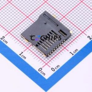 TF03-TD9P SD Card / Memory Card Connector SMD Connector - Product Image 2