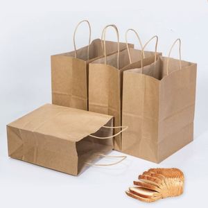 Bolsas de Papel Kraft con Logotipo Personalizable para Supermercados, Sostenibles y Aptas para Impresión Digital Offset, Eleva la Calidad de tu Empaque de Alimentos - Product Image 4