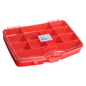 Caja de herramientas personalizada de alta calidad, organizador de almacenamiento de piezas, organizador de herramientas, 12 divisores, 16x16x24 colores - Product Image 4