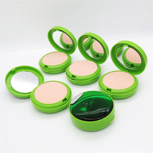 Logo personalizzato polvere compatta polvere naturale pressata Texture setosa olio di controllo acqua resistente al sudore correttore fondotinta - Product Image 2