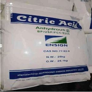 High Quality <b>Citric</b> <b>Acid</b> Acidity Regulators <b>Citric</b> <b>Acid</b> Anhydrous/Monohydrate Flavoring Agents - Product Image 4