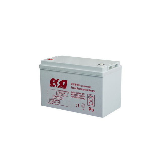 ESG AGM Gel Long Life 12V 100Ah 110ah Rechargeable Deep Cycle Lead Acid Storage Solar Energy Systembattery Price