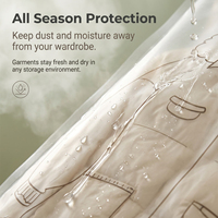 Ensemble de sacs de compression sous vide transparents et écologiques, populaires et peu encombrants, pour le rangement des vêtements dans le salon