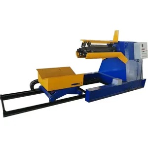 Automatic 5 10 Ton Unwinder Sheet Metal Coil Steel Strip Hydraulic Uncoiler Manual Decoiler for Roll Forming Machine Factory