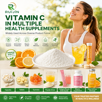 Vitamine C Acide Ascorbique CAS 50-81-7 Poudre Qualité Alimentaire Soutien Immunitaire Antioxydant Santé de la Peau Complément Alimentaire Matière Première