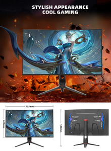 Moniteur PC de jeu 32 pouces 2K 165Hz avec base relevable 1ms QHD 2560*1440 LCD 32 pouces 165Hz pour le jeu R1500 R1800 Moniteur 32 pouces - Product Image 6