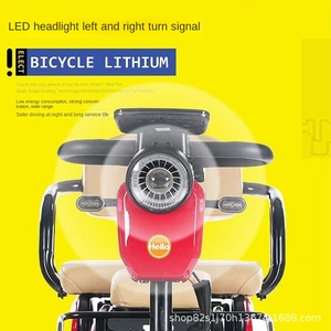 Nuevo Vehículo de Ocio de Cuatro Ruedas para Ancianos y Niños, Ligero, con Batería, Motor sin Escobillas de 600W, Velocidad Superior a 20 km/h - Product Image 3