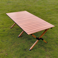 Ensemble table et chaise pliantes d'extérieur portable pour pique-nique à la plage et camping comprenant un tabouret pliant mobilier pratique