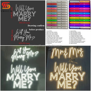 Enseigne néon personnalisée pour événements de mariage, demande en mariage, décoration, « Veux-tu m'épouser ? » pour la Saint-Valentin - Product Image 4