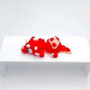 Juguete de dinosaurio multicolor impreso en 3D transfronterizo, figura educativa en miniatura con articulaciones móviles para niños, Animal Crossing Explosive - Product Image 5