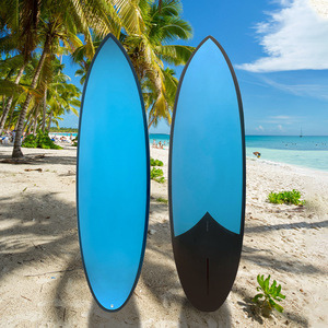 Nouvelle Planche de Paddle pour Adulte en Fibre de Verre EPS Non Gonflable, Noir et Blanc, Planche de Surf en Mousse, Petite Planche de Loisirs 24 Non Gonflable - Product Image 4