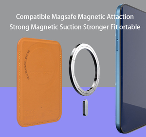 Cartera Magnética para Hombre, Funda para Teléfono con Ranura para Tarjetas, Localizador GPS, AirTag, Funda de Cuero con Identificación Magnética, Tarjetero para Teléfono - Product Image 2