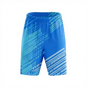 Shorts Cargo Décontractés Slim Fit pour Homme, 100% Polyester, Tricoté, Tendance, Coupe Droite, avec Cordon de Serrage, Vente Directe Usine - Product Image 2