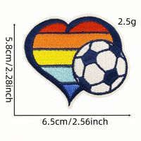 Nouvelle Offre : Écussons Brodés Thermocollants de Football pour Sacs, Chapeaux et Vêtements