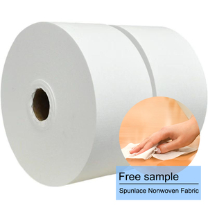 Perla en relieve <span class=keywords><strong>PP</strong></span> Material de pulpa de madera Spunlace Paño de limpieza del hogar Tela no tejida - Product Image 4