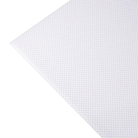 Plaque diffuseur de lumière LED à points laser en PMMA, plaque LGP en acrylique