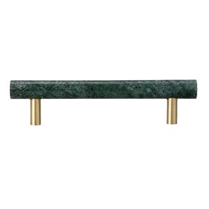 Jingbaiqi Marble <b>Handle</b> 30cm Brass <b>Cabinet</b> Drawer Wardrobe Pull European Style - Product Image 4