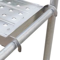 Échafaudage à anneaux réglables, échafaudage en acier, coffrage, étais avec plateformes, échelles et escaliers pour la construction