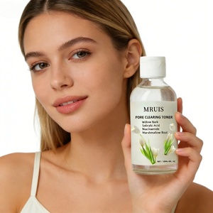 Tonique à l'écorce de saule naturelle et à l'acide salicylique avec de la niacinamide <span class=keywords><strong>pour</strong></span> les peaux sujettes à l'acné |   Nourrir en profondeur et éclaircir |   Formule douce - Product Image 2