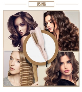 Rizador de <span class=keywords><strong>ondas</strong></span> de playa, rizador de pelo profundo de 2 barriles, rizador de pelo, varita rizadora de cerámica, varita onduladora de playa, <span class=keywords><strong>plancha</strong></span> <span class=keywords><strong>para</strong></span> <span class=keywords><strong>el</strong></span> <span class=keywords><strong>cabello</strong></span> - Product Image 4