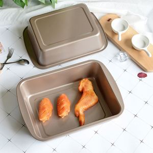 Bandeja Rectangular Antiadherente de Acero al Carbono para Horno, 10.6/11.4 Pulgadas, para Asar Pavo y Tostar, Venta al Por Mayor Personalizada - Product Image 5