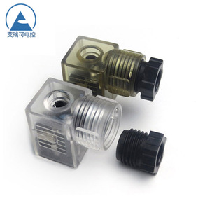 Caja de Conexiones para Válvula Solenoide HS503DIN43650C, 6A AC25DV DC30DV, Espaciado de Pines de 9.4mm, Protección IP65 - Product Image 2