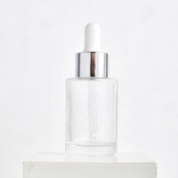 Flacon compte-gouttes en verre avec bouchon en plastique, huile essentielle de parfum pour cheveux, huile pour cuticules, huile pour le corps, huile pour barbe, rose personnalisée, 30 ml, 1 oz