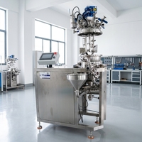 Homogénéisateur automatique en acier inoxydable de 15 L, mélangeur émulsifiant alimentaire pour la production de mayonnaise et de sauce salade