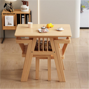 Mesa de té de madera de diseño nuevo y ecológico, fabricada en fábrica, buen precio, personalizable, gran stock, muebles para sala de estar, mesa de café. - Product Image 5