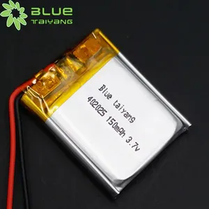 حار بيع صغيرة بوليمر ليثيوم قابل لإعادة الشحن يبو بطارية ليثيوم أيون 3.7v 150mah 402025 المنتجات الرقمية كاميرا