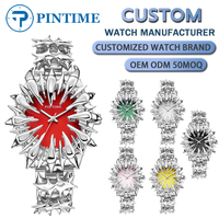 Montre en quartz d'albâtre sur mesure avec forme de griffe unique pour homme, charmes gothiques pour la fabrication de bijoux, sans échelle de montre