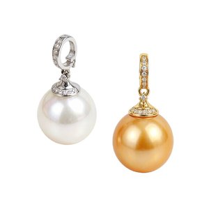 Support de pendentif élégant en or 18 carats poli miroir, style sucette, universel, pour fixation rapide, à monter soi-même, compatible avec toutes sortes de perles - Product Image 1