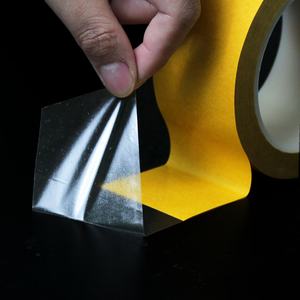 2-مقاومة للحرارة العالية بدون بقايا لاصقة رقيقة واضحة صفراء بطانة تحرير مزدوجة الوجهين ، بدون بقايا لاصقة - Product Image 3