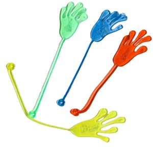 Elastic Stretchy Sticky Hand <b>Hook</b> Large Plastic Novelty Toy For <b>Walls</b> And Doors - Product Image 5