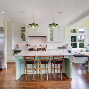 Lampada <span class=keywords><strong>a</strong></span> <span class=keywords><strong>Sospensione</strong></span> in Vetro Verde Lampadario Stile <span class=keywords><strong>Vintage</strong></span> - Product Image 2