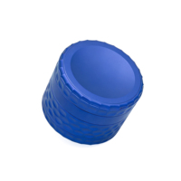 Broyeur à herbes en aluminium 6063 de 63 mm, conception à dents croisées brevetée, broyeur métallique haut de gamme pour accessoires de fumage du tabac