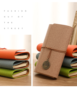 <span class=keywords><strong>Cuadernos</strong></span> de Cuero Personalizables, Diario de Viaje Recargable <span class=keywords><strong>para</strong></span> Estudiantes, Diseño Antiguo Vintage <span class=keywords><strong>para</strong></span> Minoristas de Papelería, Regalo - Product Image 3
