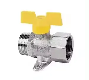 LISHUI china suppliers forged brass gas ball valves