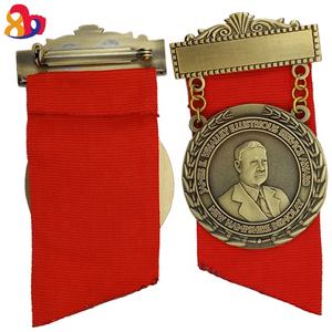 Kişiselleştirilmiş Logo ödülü hatıra madalya üretimi ile toptan özelleştirilebilir antika ve Modern cilalı Metal madalyalar - Product Image 2