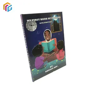 Custom Full Color Film Gelamineerd Hardcover Gebed Boek Afdrukken Kinderen Verhaal Boekje Catalogus Boek