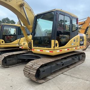 <b>Used</b> Komatsu PC130 13 Ton Hydraulic Tracked Excavator with Engine Gearbox Gear-Construction <b>Machinery</b> for Sale - Product Image 3