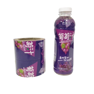 Tùy chỉnh in PET/PVC nhiệt thu nhỏ tay áo bọc nhãn cho đồ uống chai thu nhỏ bọc nhãn - Product Image 4