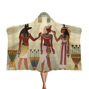 De 3d boho de microfibra con capucha manta de viaje impermeable para niños - Product Image 2